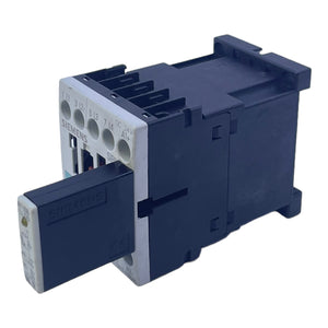 Siemens 3RT1317-1BB40 + 3RT1916-1JJ00 power contactor 4-pole 24 V DC 12 A 5.5 kW 