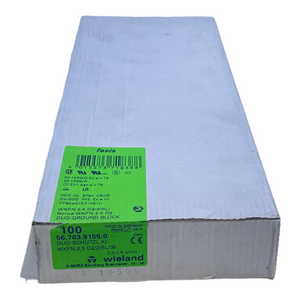 Wieland 56.703.9155.0 Duo-Schutzleiterklemme  56.703.9155.0 VE:100stk/pcs