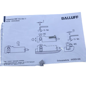 Balluff BMF305-HW-17 Haltewinkel für Sensoren 200554644 VE:4stk/pcs  Haltewinkel