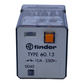 Finder 60.13.8.024.0040 Relais 10A 250V Finder 60.13.8.024.0040 Relais VE:7stk