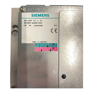 Siemens 6AV3637-6AA26-0AA0 Operator Panel for Industrial Use