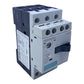 Siemens 3RV1011-1GA15 circuit breaker 690V AC 4.5-6.3A 3-pole 1NO+1NC 