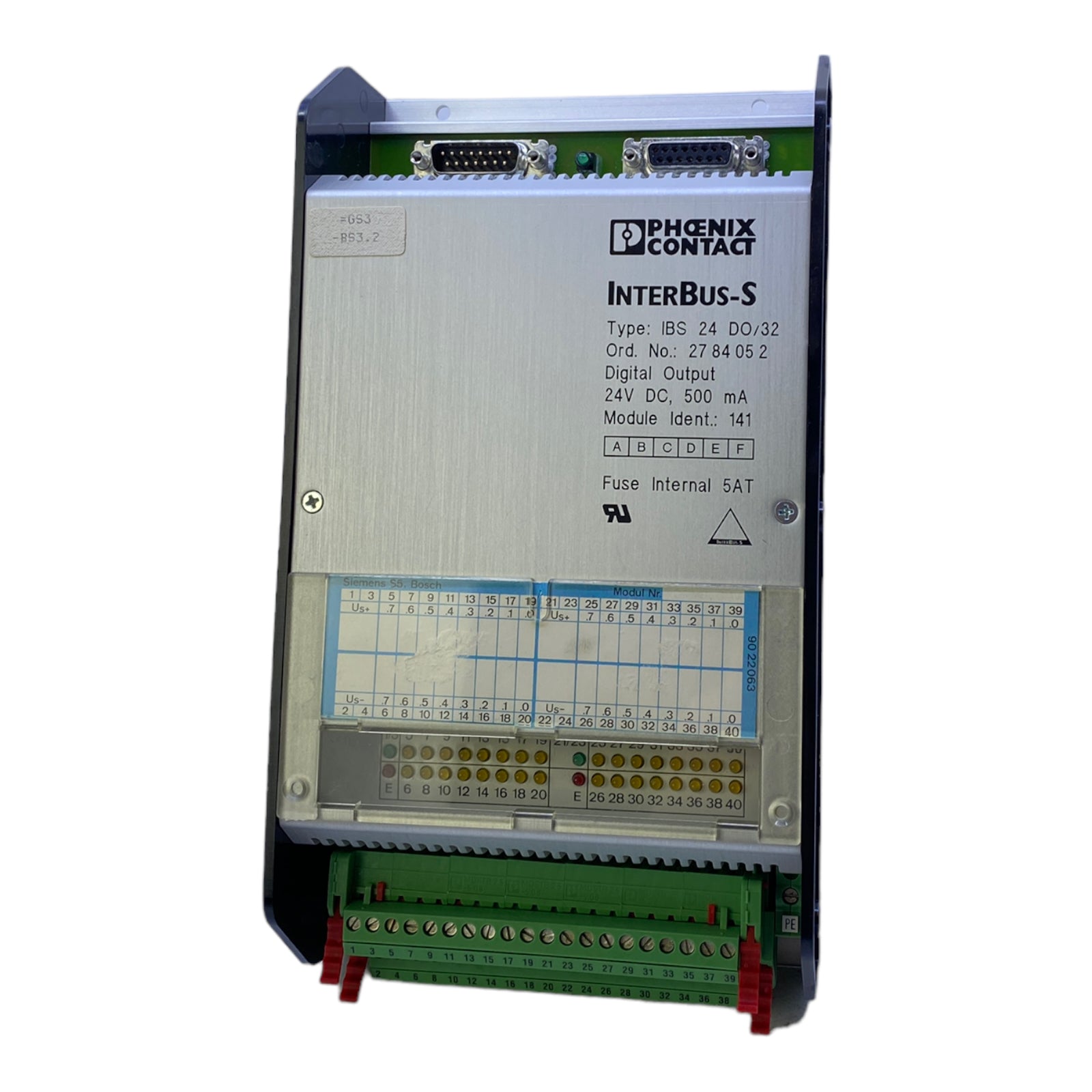 Phoenix Contact IBS24DO/32 I/O-Modul 2784052 24V DC 500 mA INTERBUS-S