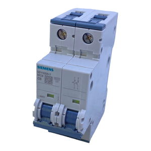 Siemens 5SY4206-7 circuit breaker 2-pole 6A 400V 10kA