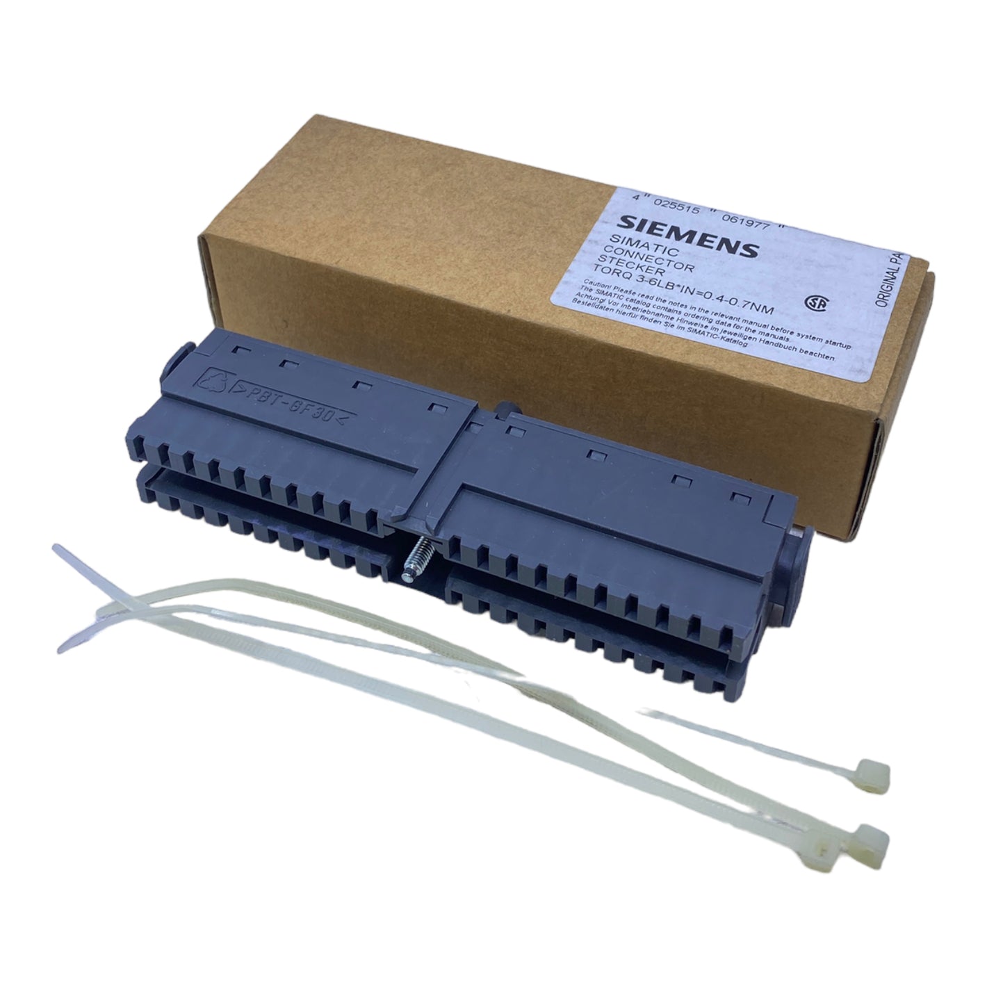 Siemens 6ES7392-1AM00-0AA0 PLC connector 40-pin SIMATIC 