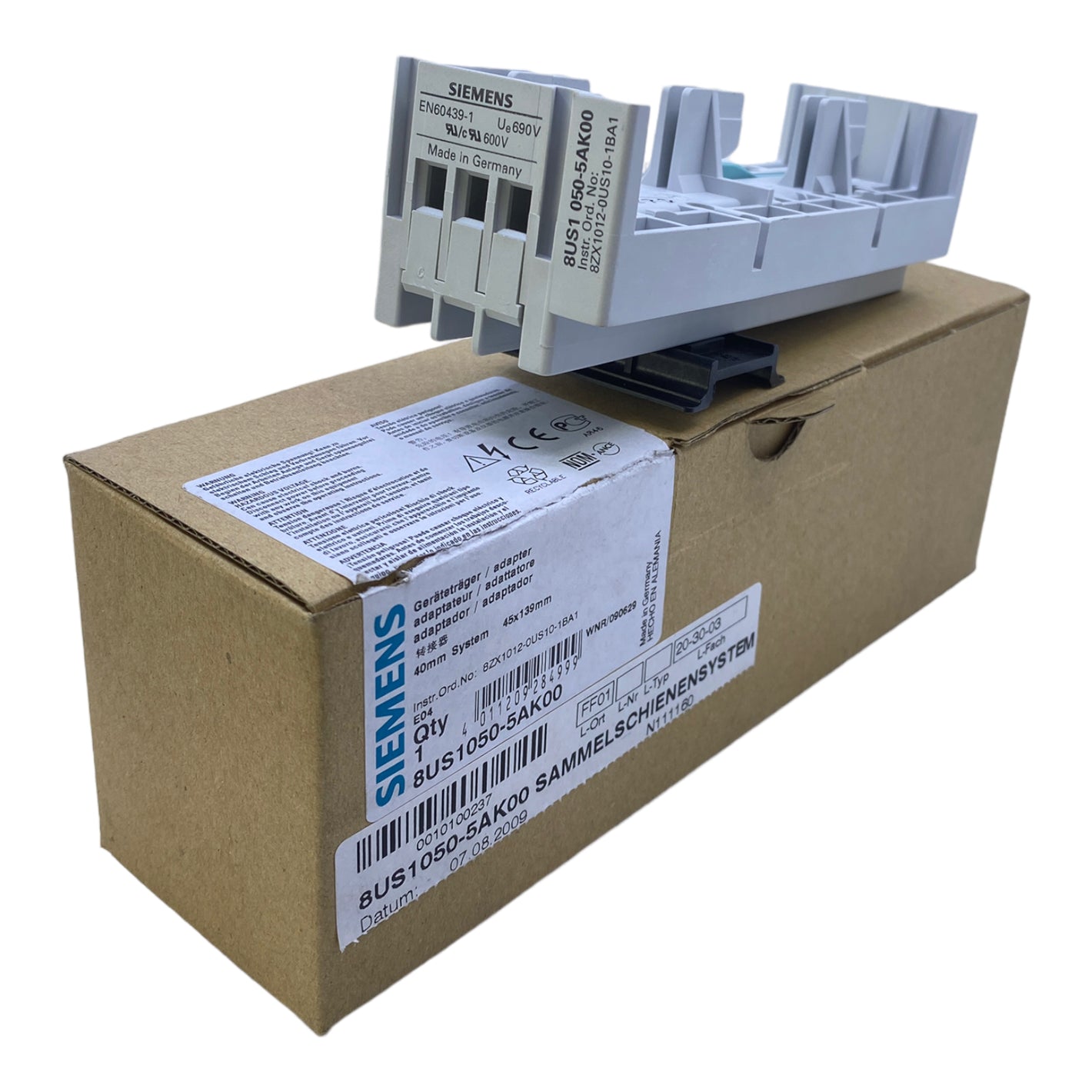 Siemens 8US1050-5AK00 Schienengeräteträger