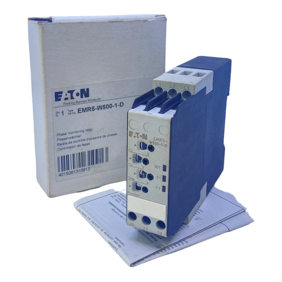 Eaton EMR5-W500-1-D Phasenwächter 300-500V AC 50/60Hz