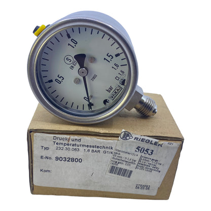 Riegler 232.30.063 Druck- und Temperaturmesstechnik 1,6 bar