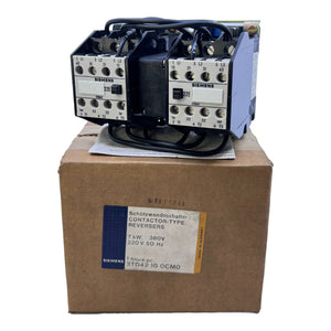 Siemens 3TD4210-0CM0 support reversing switch 220V 50Hz 2-pole 600V AC 7kW open 25…A 