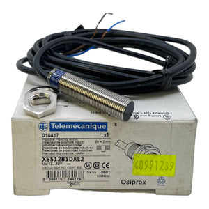 Telemecanique XS512B1DAL2 Näherungssensor 014417 Schutzart : IP68 12-48V DC