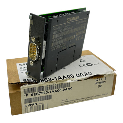 Siemens 6ES7963-2AA00-0AA0 Interface module Siemens 6ES7963-2AA00-0AA0 