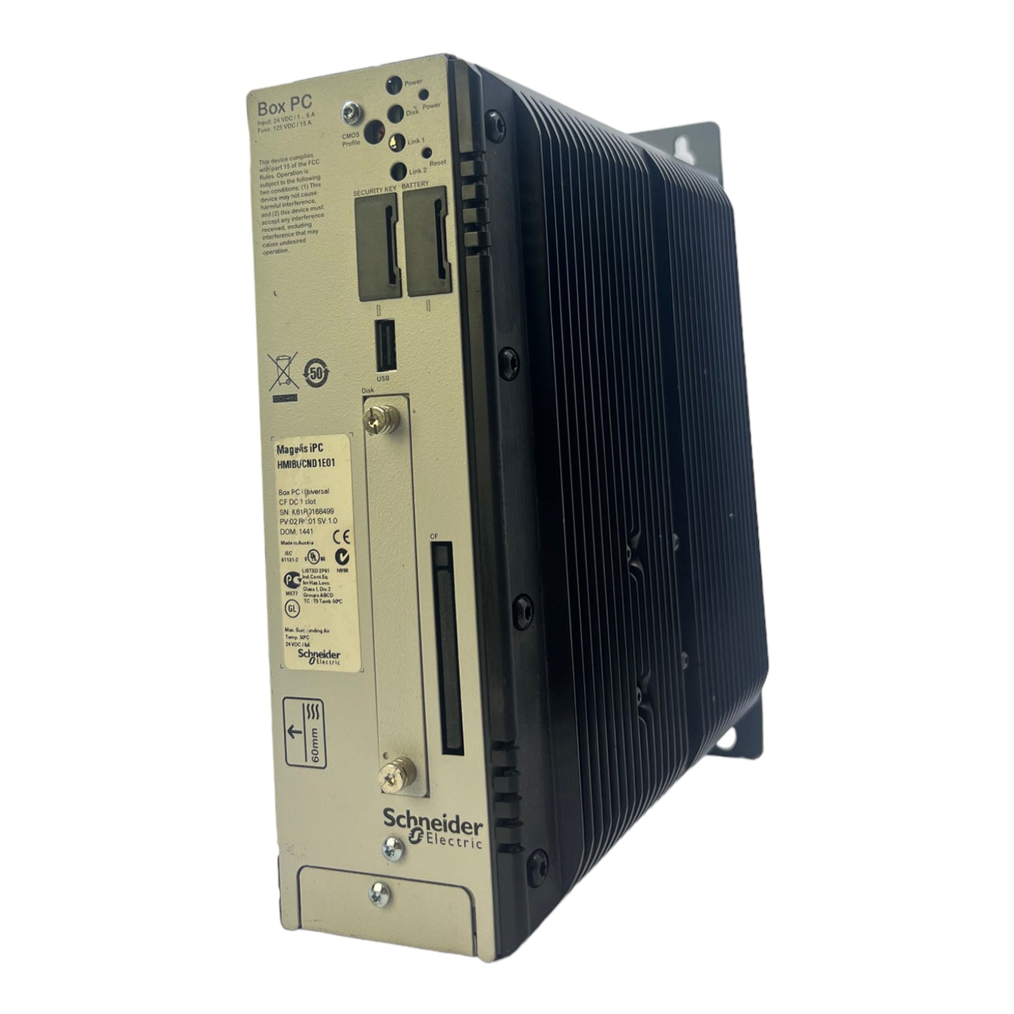 SCHNEIDER ELECTRIC HMIBUCND1E01 BoxPC 24V DC 1.6A BoxPC PC 