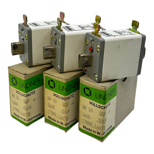 LINDNER 17999.16078 fuse insert 500V 160A VE:3pcs. fuse insert 