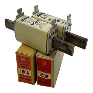 LIDNER 8001.160705 fuse link 500V 160A pack of 2 fuse 