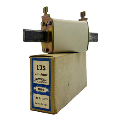 LIDNER NH0 fuse insert 500V 125A fuse insert 