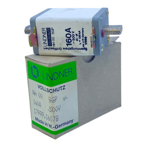 LINDNER 17999.16078 NH00 fuse link 160A 500V gL 