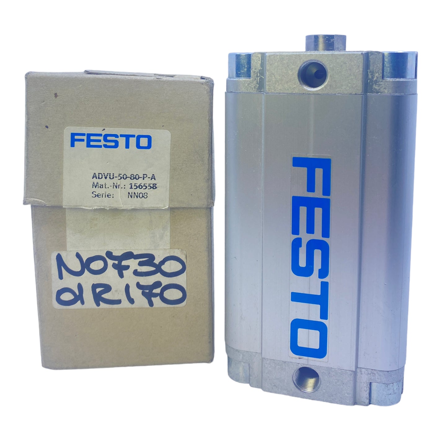 Festo ADVU-50-80-PA 156558 Compact cylinder Pneumatic cylinder double-acting 