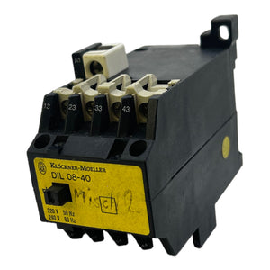 Klöckner-Moeller DIL08-40 Hilfsschütz 220V bei 50Hz 240V bei 60Hz Hilfsschütz