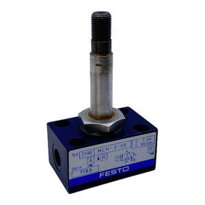 Festo MCH-3-1/8 solenoid valve 2199 with through hole IP65 0 to 7 bar
