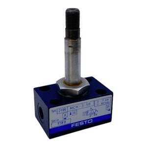 Festo MCH-3-1/8 Magnetventil 2199 mit Durchgangsbohrung IP65 0 bis 7bar