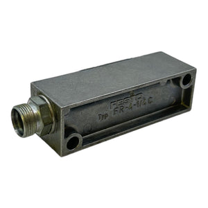 Festo FR-4-1/4C Verteilerblock 7849 Aluminium-Druckgus 0 bis 16bar -10 bis 80°C
