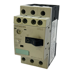 Siemens 3RV1011-1FA15 Leistungsschalter 3,5...5A 50/60Hz CAT.A/ AC-3 400...690V