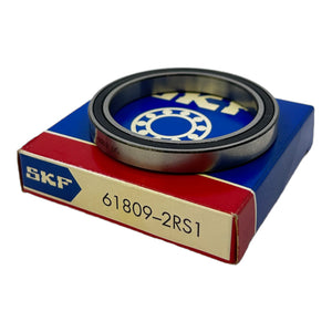 SKF 61809-2RS1 ball bearing inner Ø 45mm / outer Ø 58mm / width 7mm 