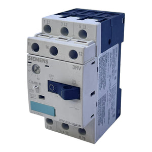 Siemens 3RV1011-1GA10 motor protection switch 4.5→6.3 A Sirius Innovation 3RV1 