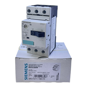 Siemens 3RV1011-1BA10 Motor protection switch 1.4→2A Sirius 690V 50kA at 400V AC 