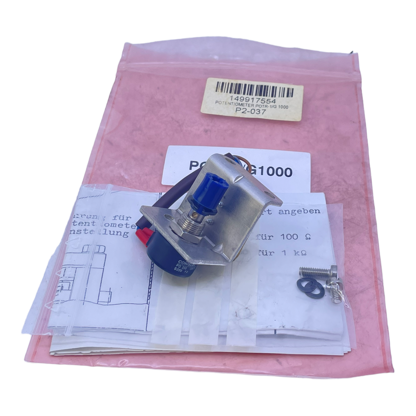 Contelec POTR-1/G 1000 Potentiometer