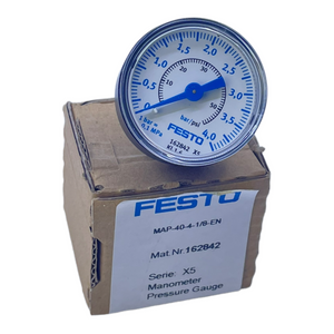 Festo MAP-40-4-1/8-EN precision pressure gauge 162842 for industrial use