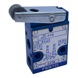 Festo RS-3-1/8 roller lever valve for industrial use Festo RS-3-1/8 valve