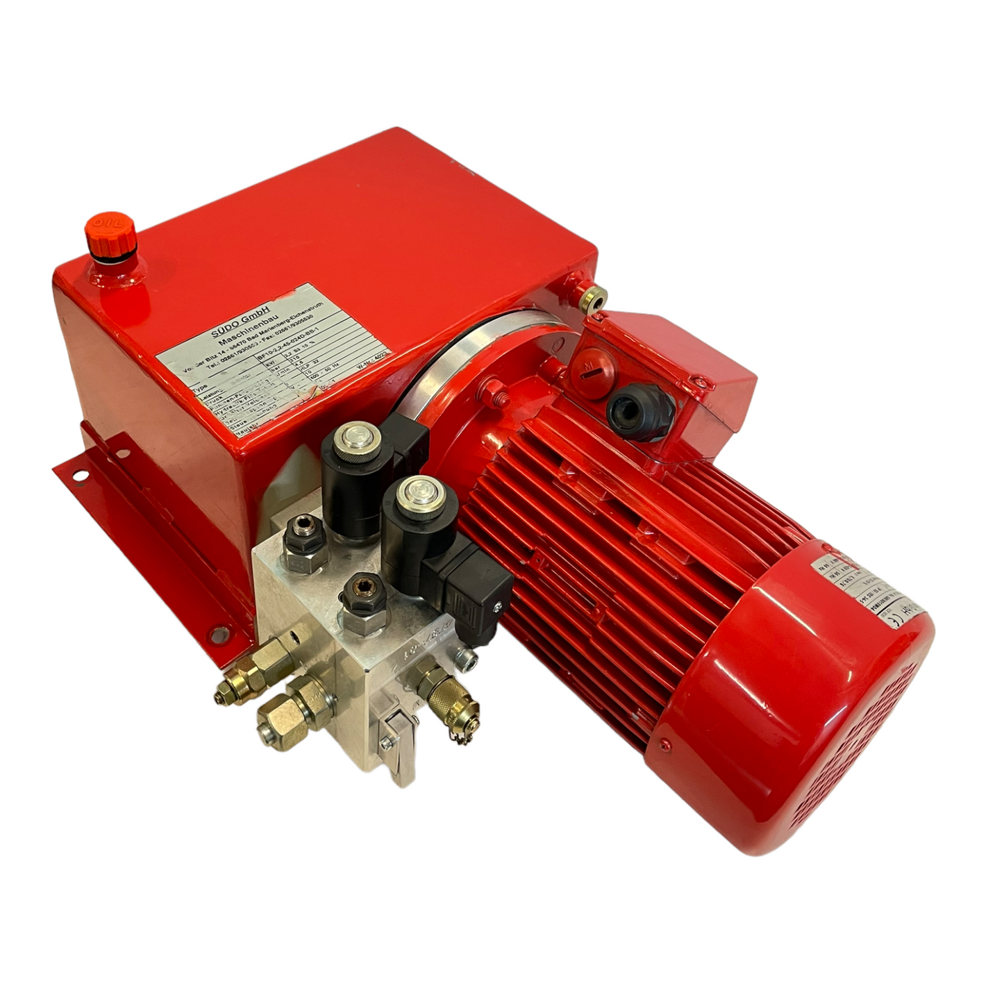 Südo BF10-2,2-45-024D-BB-1 Hydraulic system for industrial use 2,2kW 210b 