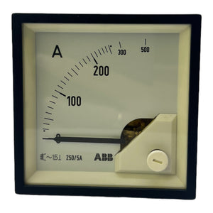 ABB 2-103-071-06 Ampreremeter Messgerät 250/5A