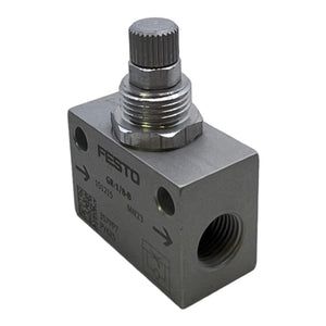 Festo GR-1/8-B throttle check valve 151215 0.5 to 10 bar