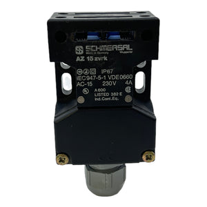 Schmersal AZ15zvrk safety switch AC-15: 230V 4A IP67 safety switch 