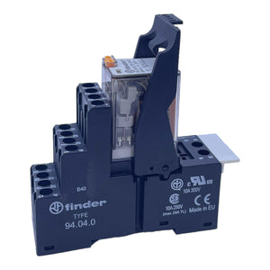 Finder 55.34.8.230.0040 + 94.04.0 Sockelrelais 10A 250V 10A 300V 7A 250V 230V AC
