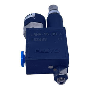 Festo LRMA-M5-QS-4 pressure regulator valve 153488 for industrial use 0-9bar
