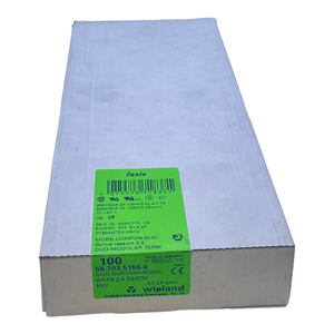 Wieland 56.703.5155.0 Duo-Schutzleiterklemme  56.703.5155.0 VE:100stk/pcs