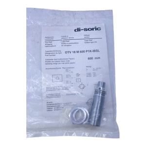Di-Soric OTV18M600P1K-IBSL diffuse reflection sensor for industrial use