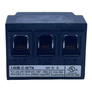 Allen Bradley 140M-C-WTN Busbar Feed Terminal for Industrial Use 14