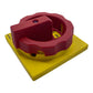 Siemens 3LD9284-3B Drehantrieb Betätigungsknebel rot/gelb 30-60A