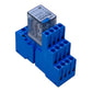 Finder 55.34.9.024.0040 plug-in relay 24V 7A 250V for industrial use