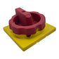 Siemens 3LD9284-3B Drehantrieb Betätigungsknebel rot/gelb 30-60A