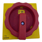 Siemens 3LD9284-3B Drehantrieb Betätigungsknebel rot/gelb 30-60A