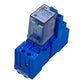 Finder 55.34.9.024.0040 plug-in relay 24V 7A 250V for industrial use