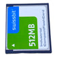 swissbit SFCF0512H1BU2TO-C-MS-527-L28 Speicherkarte 512MB