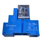 Finder 55.34.9.024.0040 plug-in relay 24V 7A 250V for industrial use