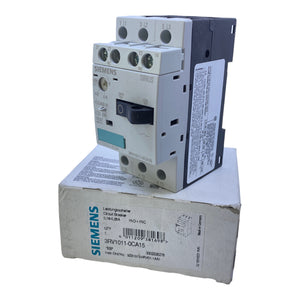 Siemens 3RV1011-0CA15 Leistungsschalter 0,18...0,25A 1NO+1NC