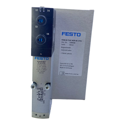 Festo VSVA-B-B52-ZD-A1-1T1L Solenoid valve 539156 -0.9...10bar throttleable 24VDC 1.6W 